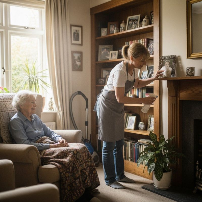 How Light Housekeeping Services Support Senior Safety